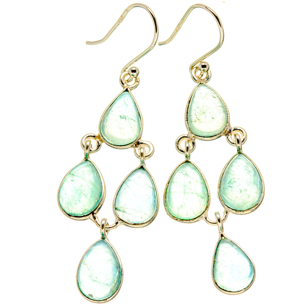 Aquamarine Earrings handcrafted by Ana Silver Co - EARR414818