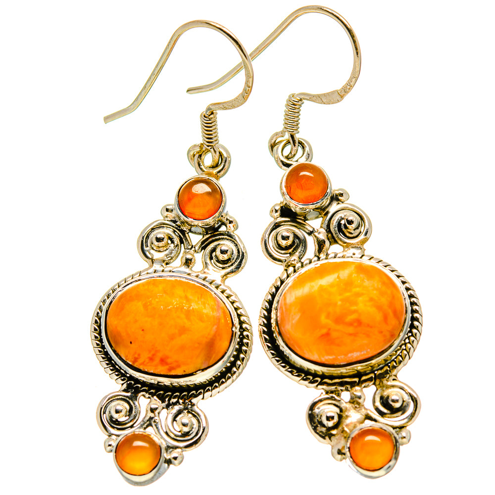 Mookaite Earrings handcrafted by Ana Silver Co - EARR414820