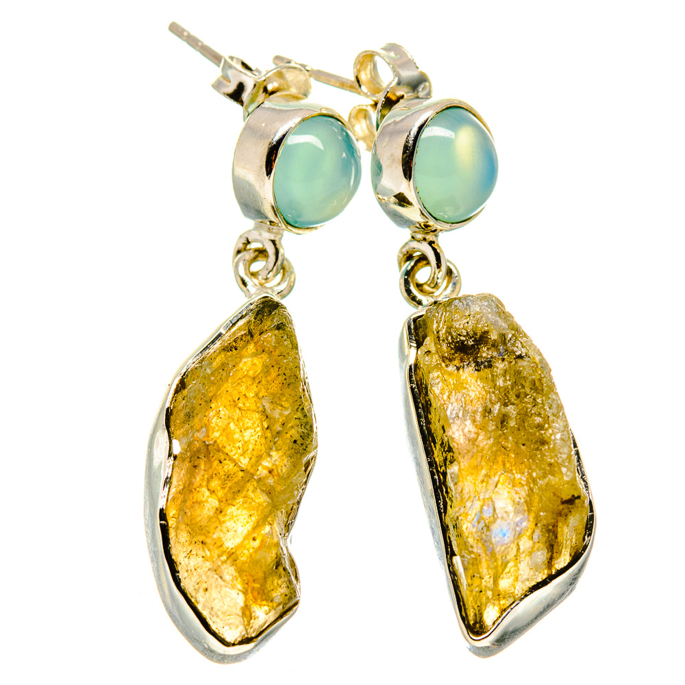 Labradorite Earrings handcrafted by Ana Silver Co - EARR414851