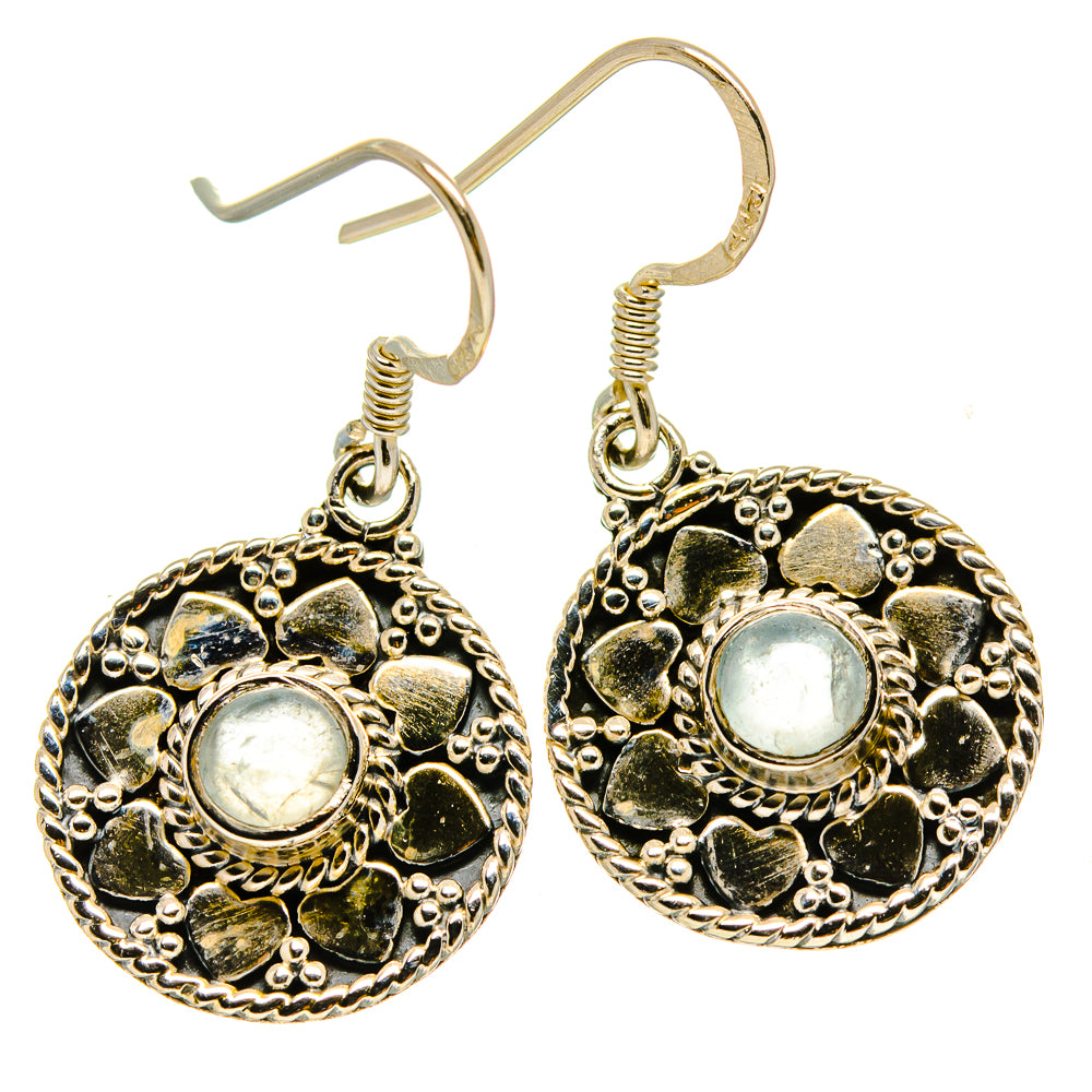 Aquamarine Earrings handcrafted by Ana Silver Co - EARR415111