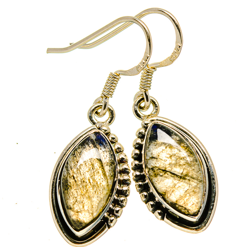 Labradorite Earrings handcrafted by Ana Silver Co - EARR415167