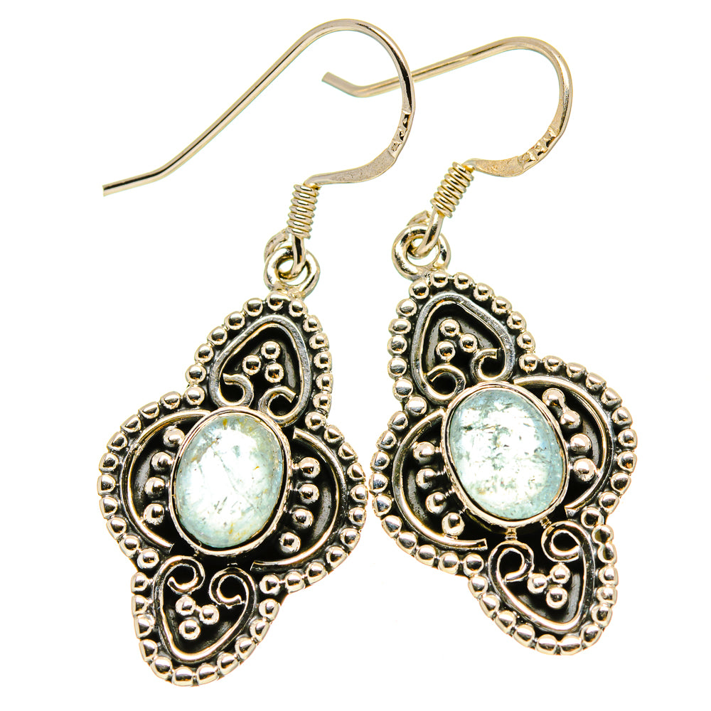 Aquamarine Earrings handcrafted by Ana Silver Co - EARR415197
