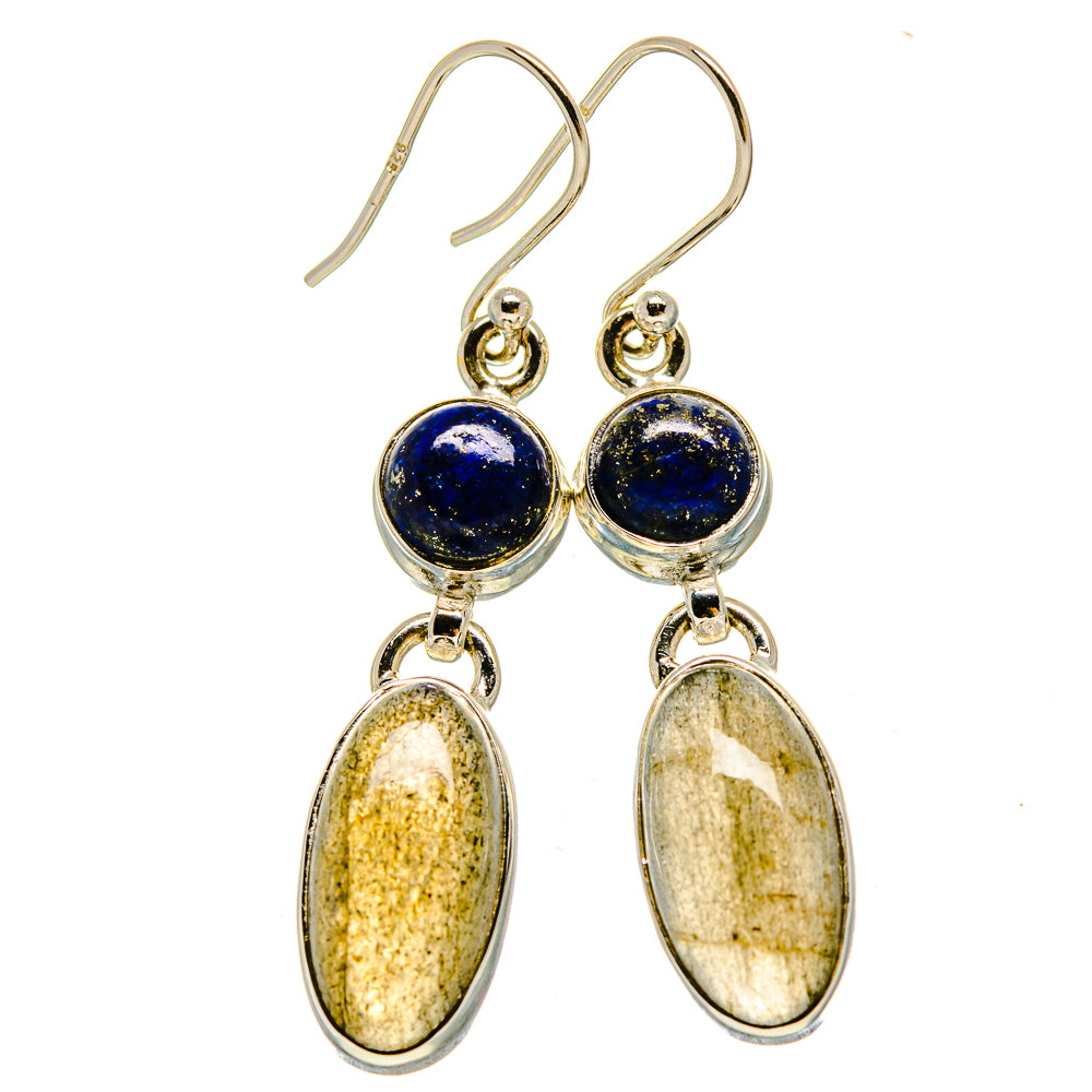Labradorite Earrings handcrafted by Ana Silver Co - EARR415215