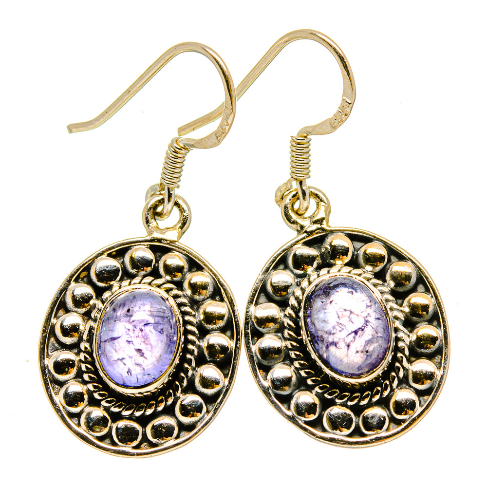 Tanzanite Earrings handcrafted by Ana Silver Co - EARR415280