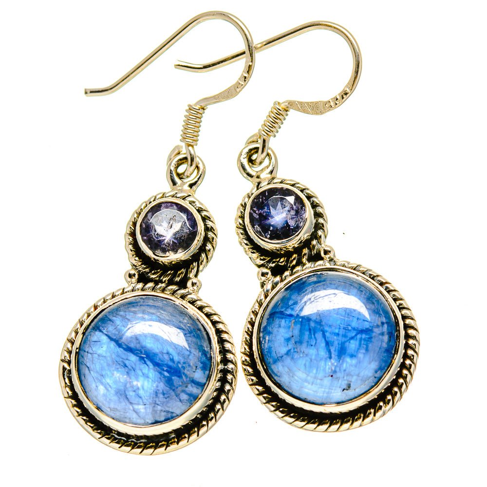 Kyanite Earrings handcrafted by Ana Silver Co - EARR415368