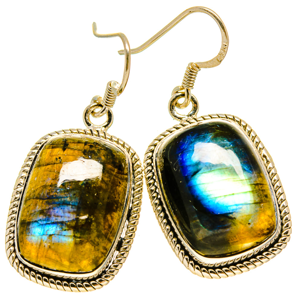 Labradorite Earrings handcrafted by Ana Silver Co - EARR415371
