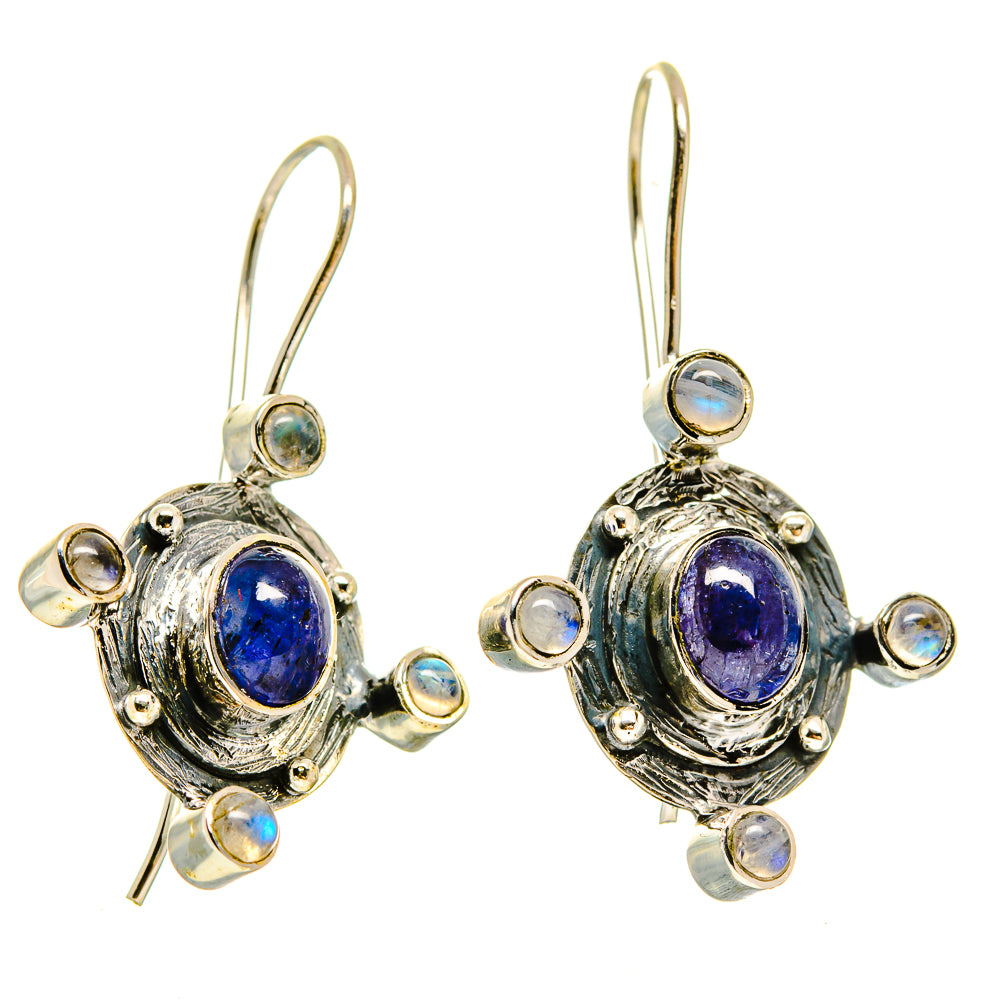 Tanzanite Earrings handcrafted by Ana Silver Co - EARR415388
