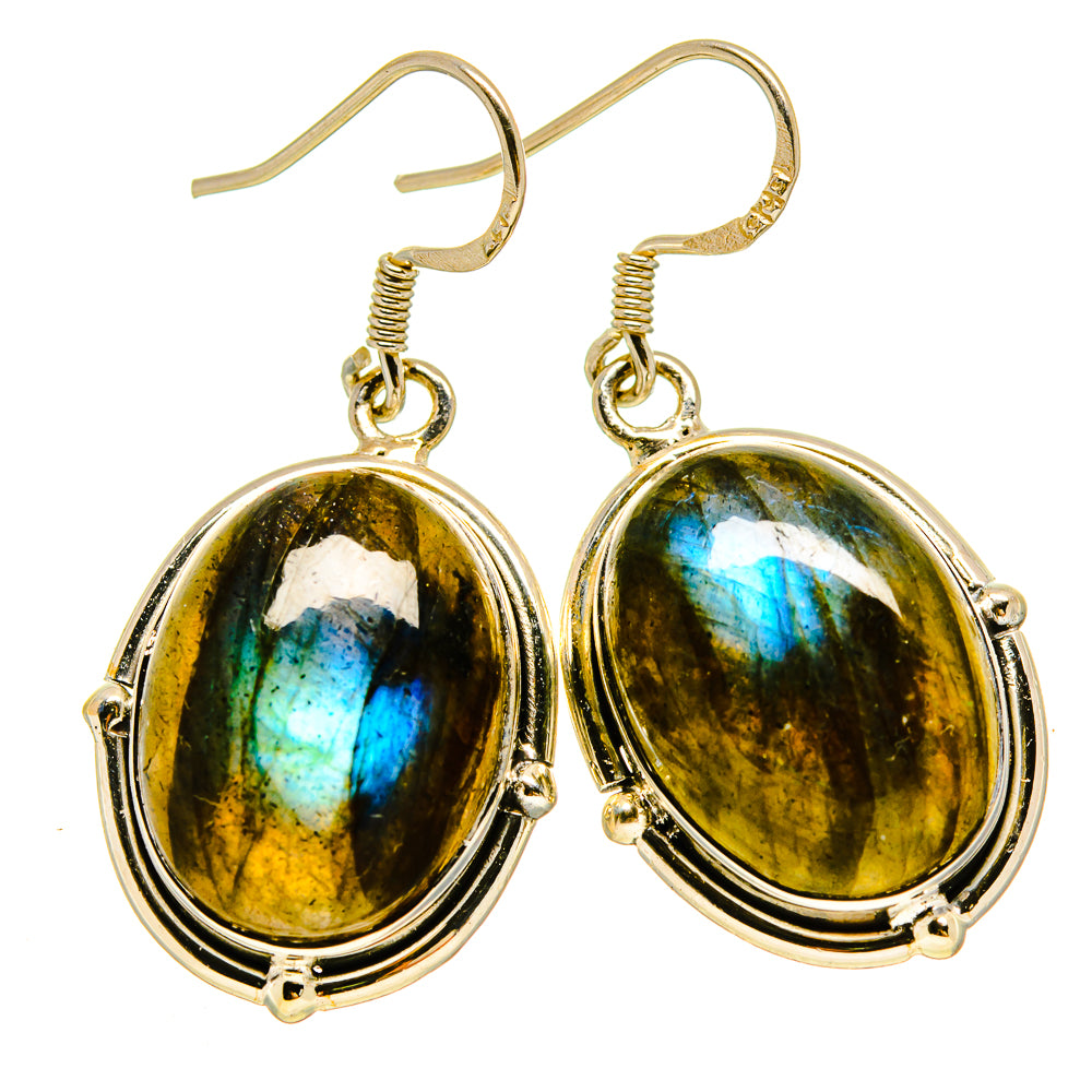 Labradorite Earrings handcrafted by Ana Silver Co - EARR415452