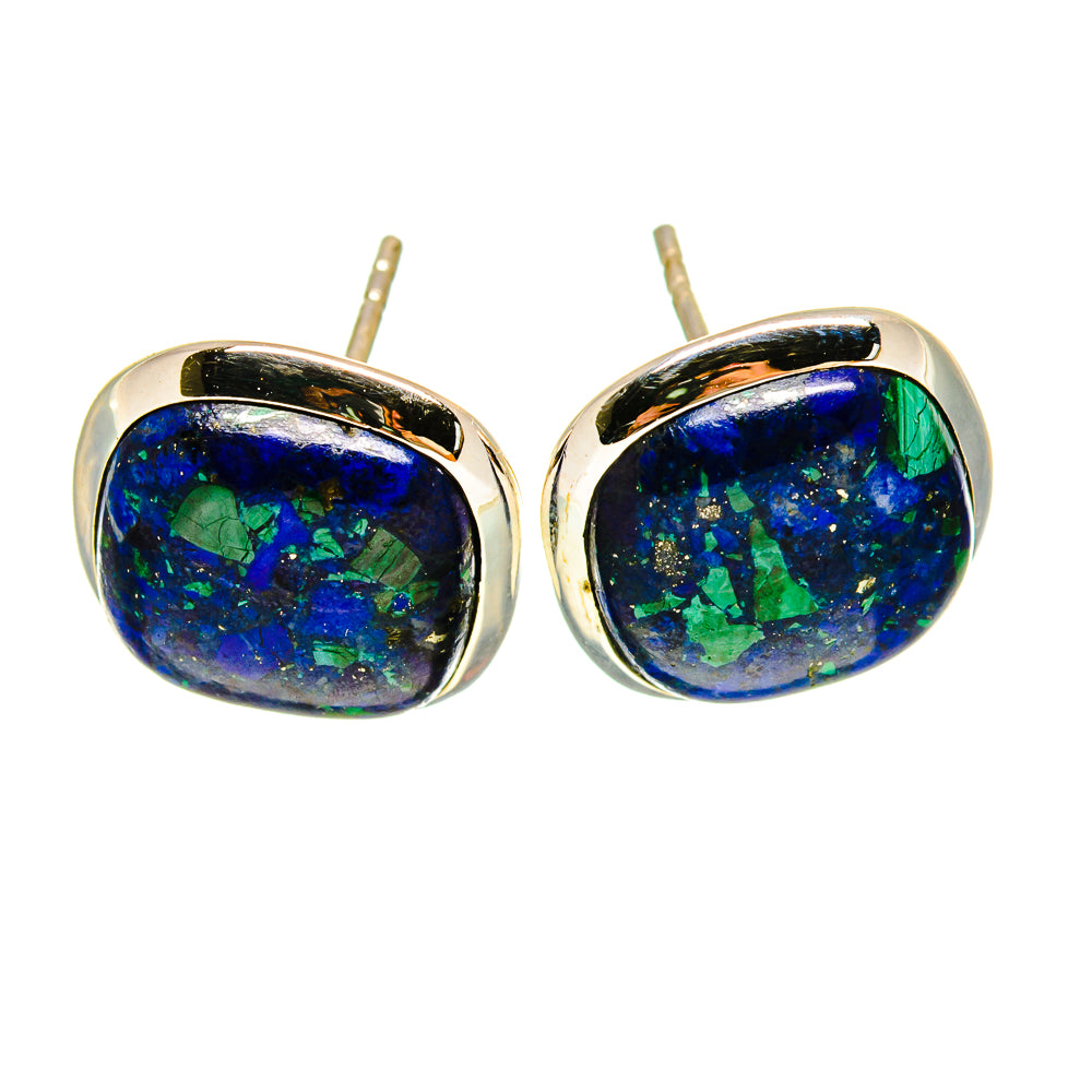 Azurite Earrings handcrafted by Ana Silver Co - EARR415498
