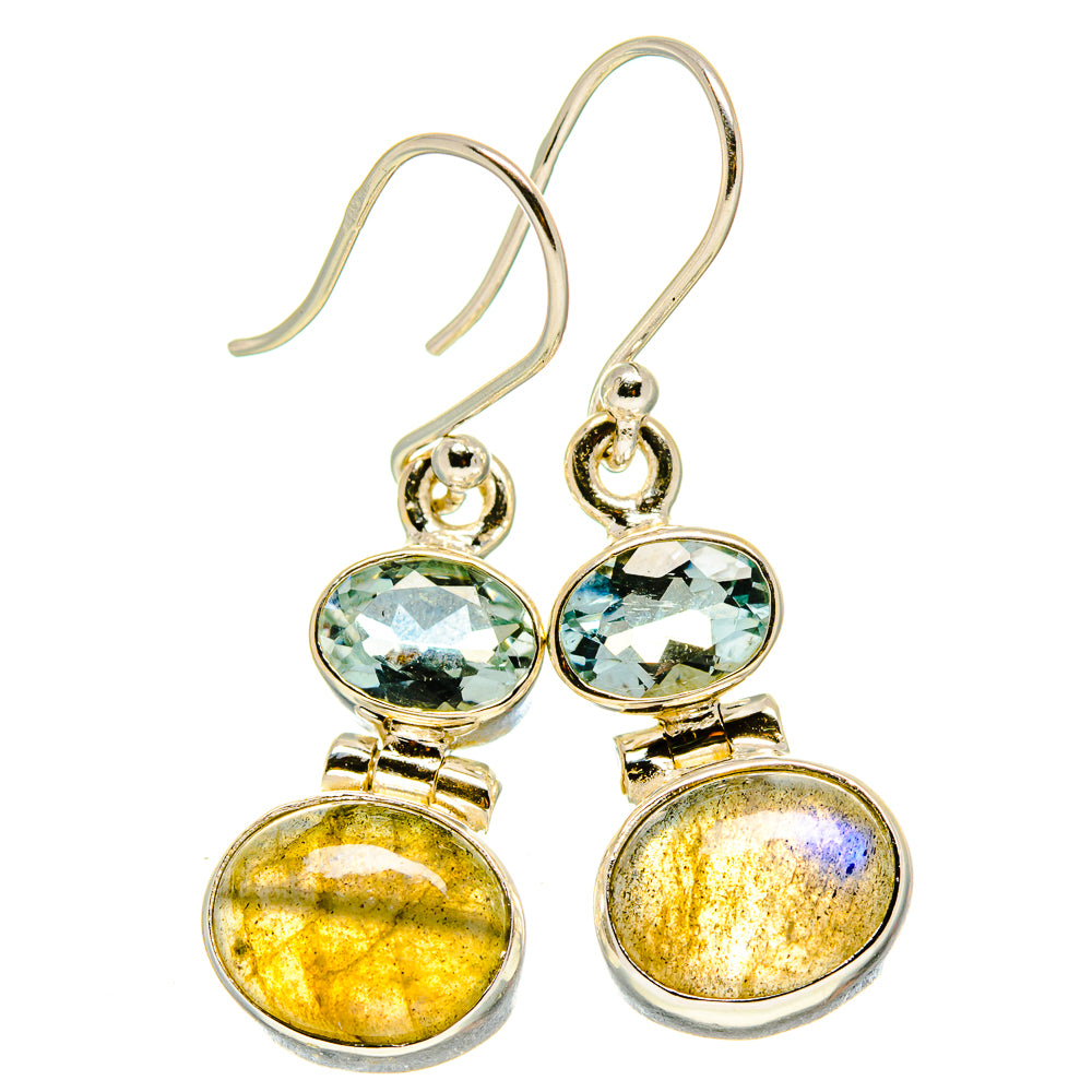 Labradorite Earrings handcrafted by Ana Silver Co - EARR415526