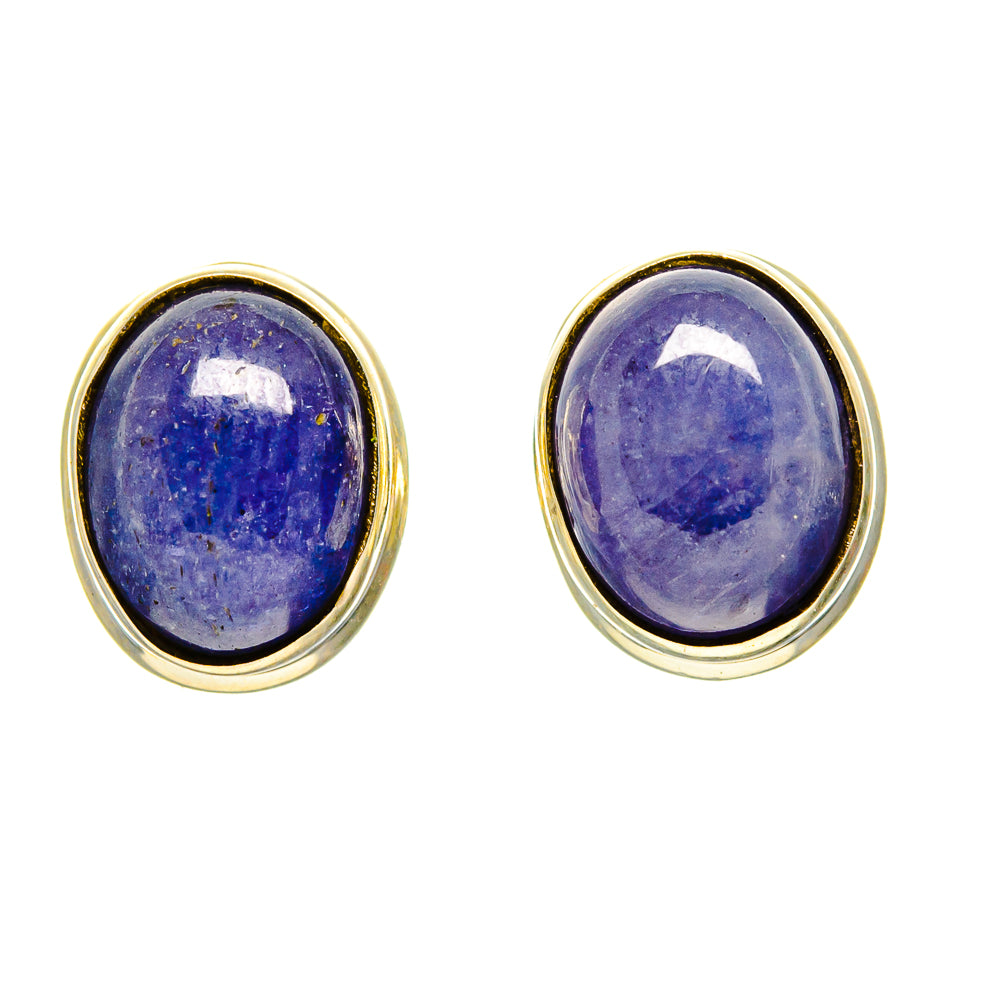 Tanzanite Earrings handcrafted by Ana Silver Co - EARR415560