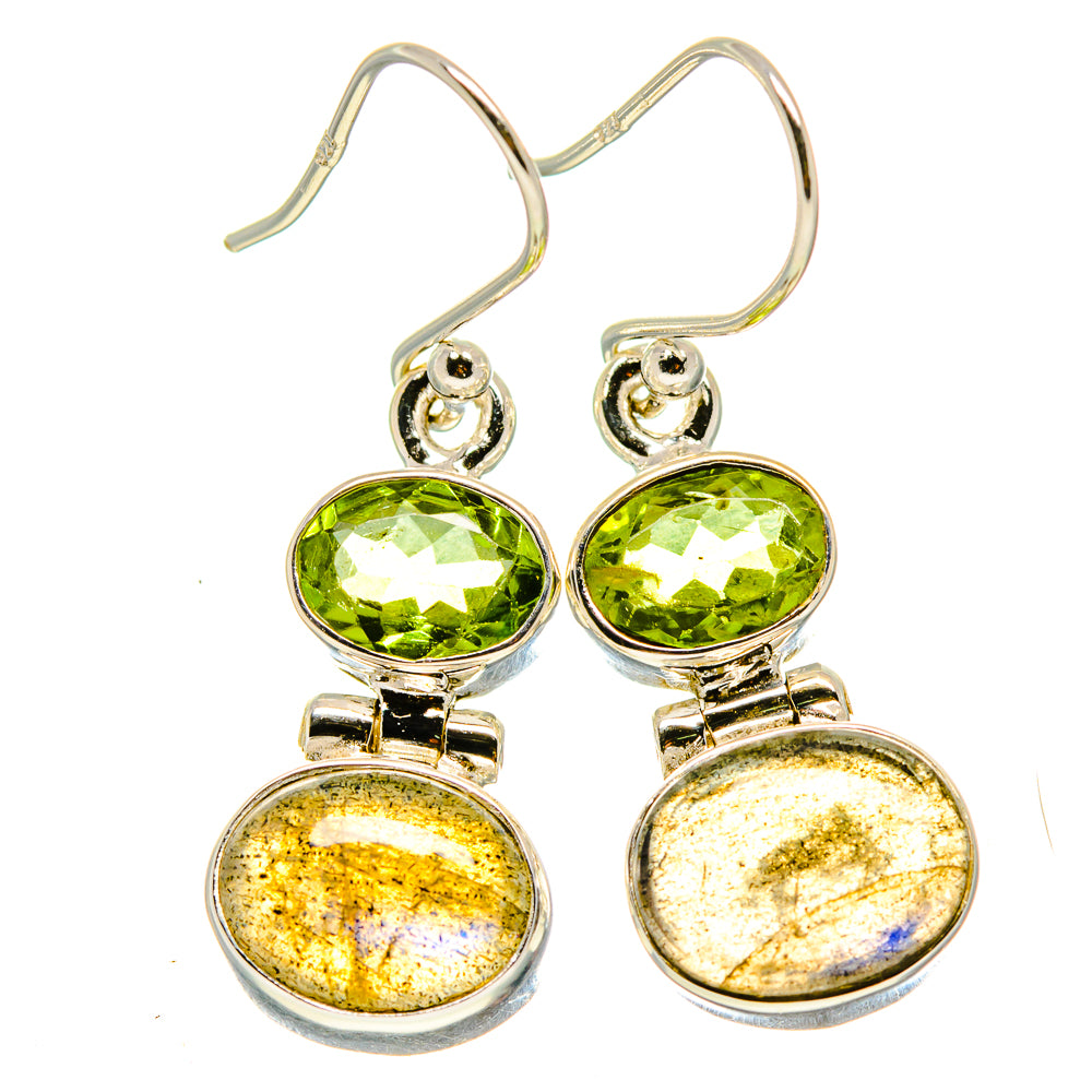 Labradorite Earrings handcrafted by Ana Silver Co - EARR415600