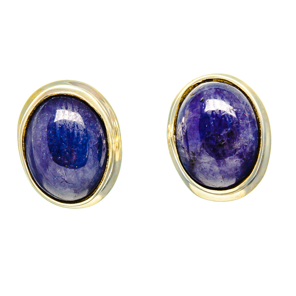 Tanzanite Earrings handcrafted by Ana Silver Co - EARR415644