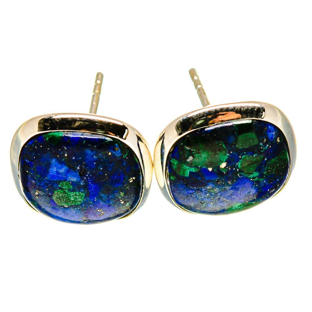 Azurite Earrings handcrafted by Ana Silver Co - EARR415647