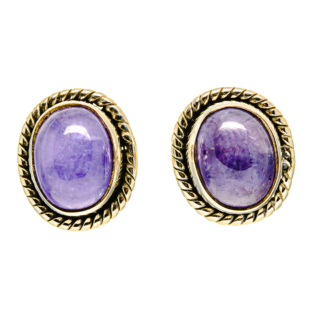 Tanzanite Earrings handcrafted by Ana Silver Co - EARR415652