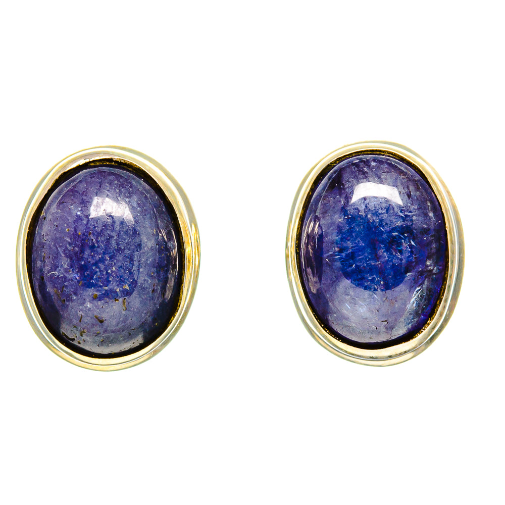 Tanzanite Earrings handcrafted by Ana Silver Co - EARR415660