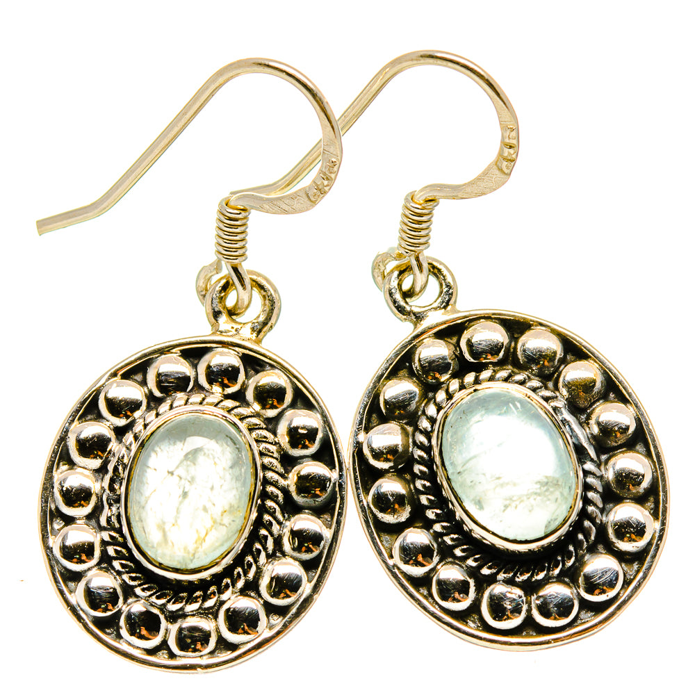 Aquamarine Earrings handcrafted by Ana Silver Co - EARR415680