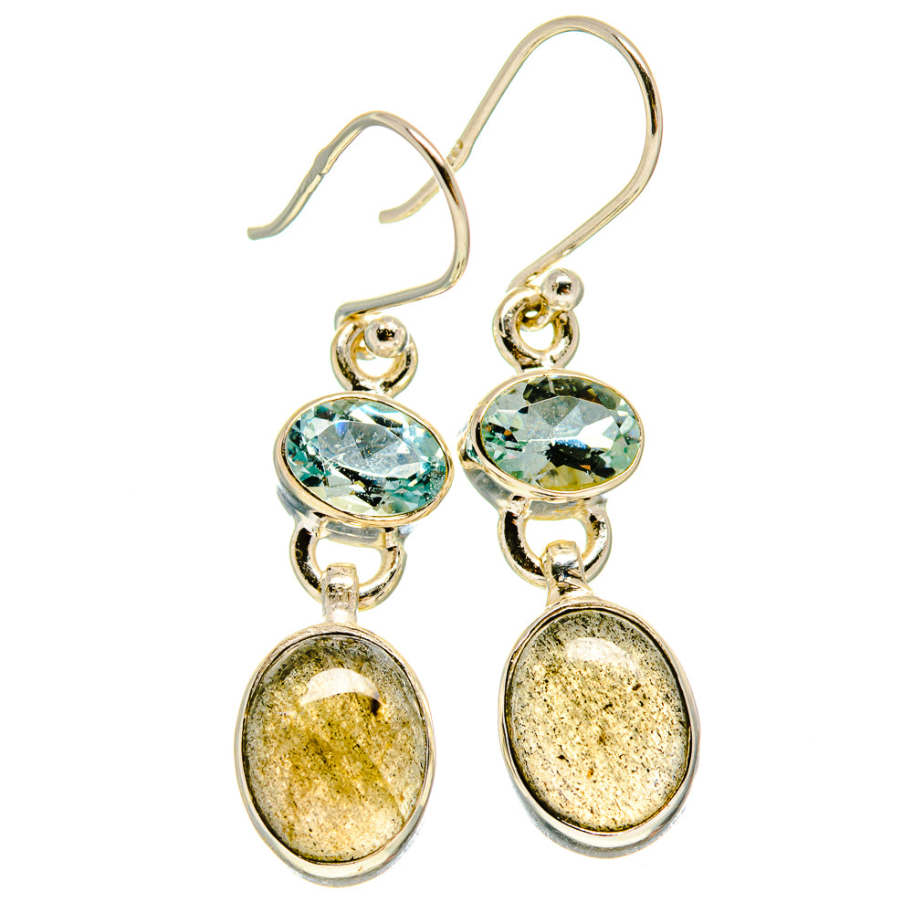 Labradorite Earrings handcrafted by Ana Silver Co - EARR415792