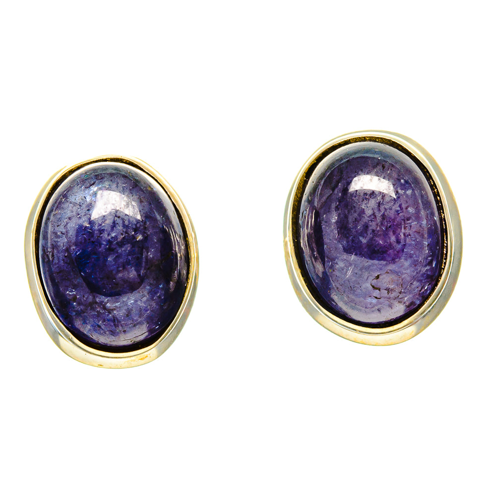 Tanzanite Earrings handcrafted by Ana Silver Co - EARR415816