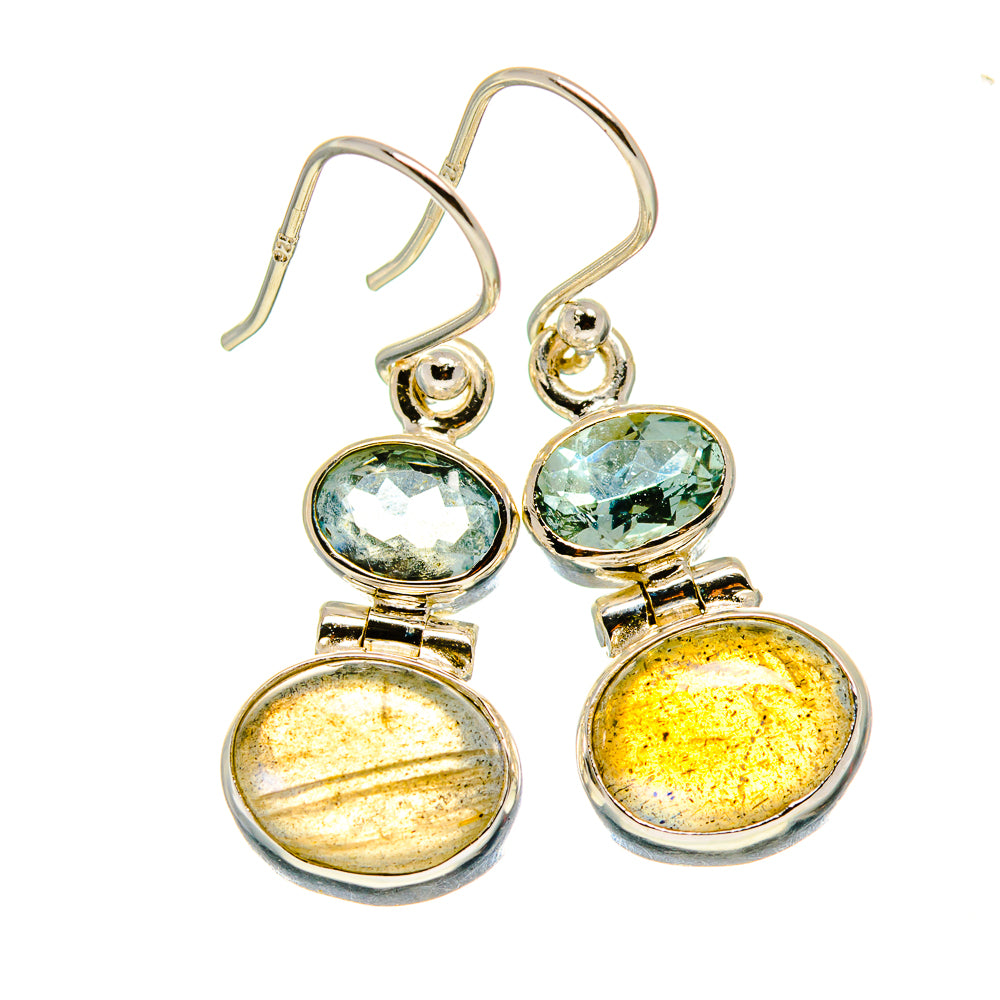 Labradorite Earrings handcrafted by Ana Silver Co - EARR415819