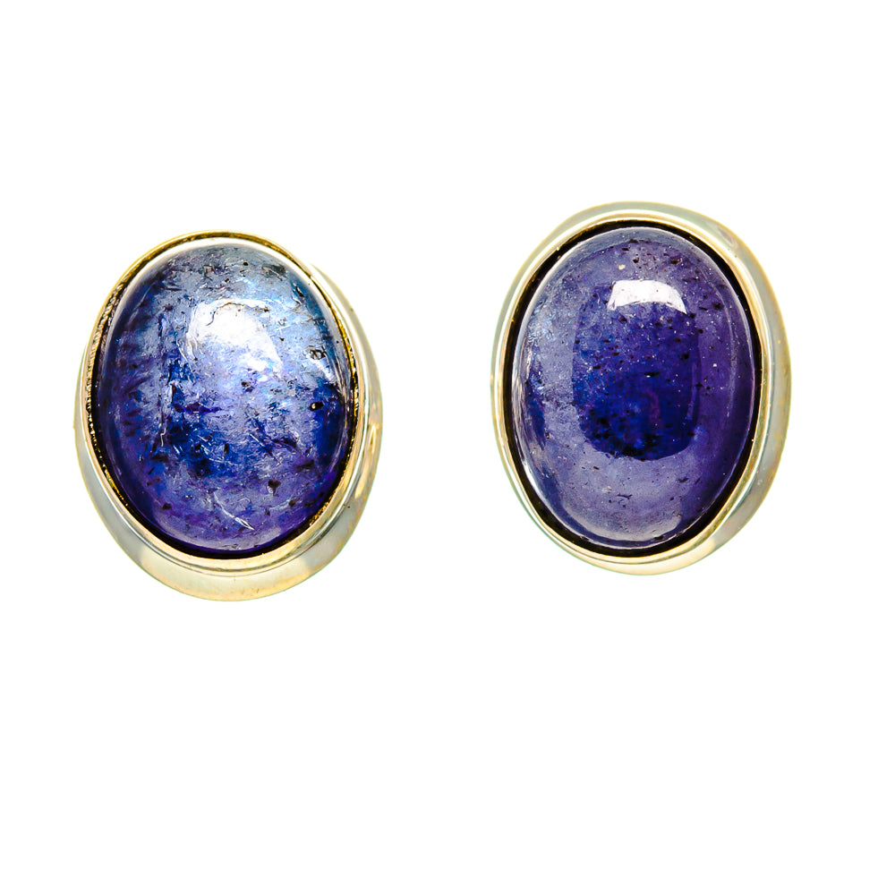 Tanzanite Earrings handcrafted by Ana Silver Co - EARR415879