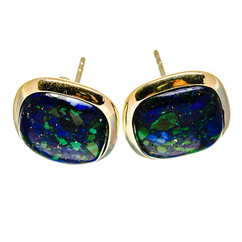 Azurite Earrings handcrafted by Ana Silver Co - EARR415891