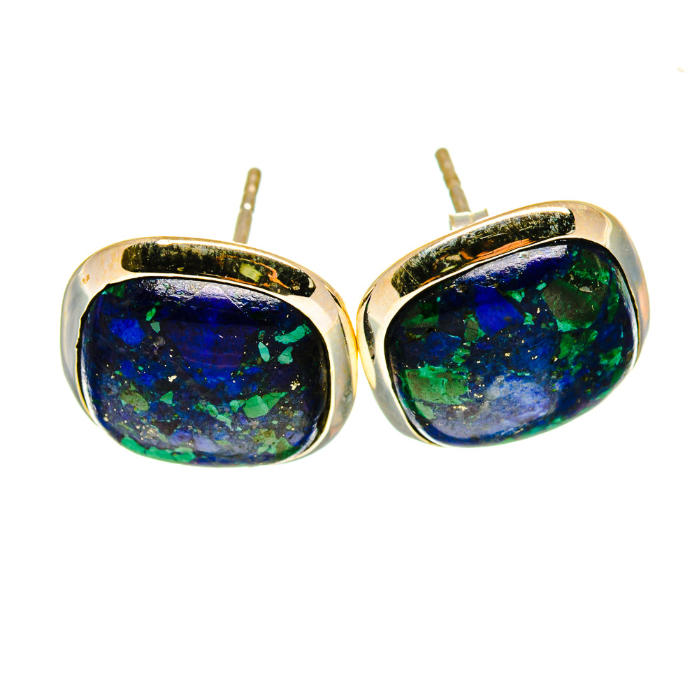 Azurite Earrings handcrafted by Ana Silver Co - EARR415895