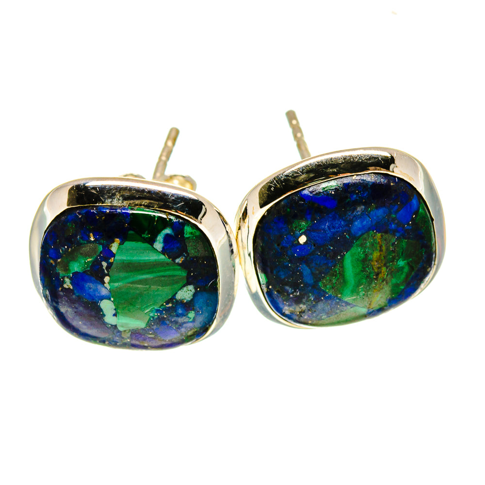 Azurite Earrings handcrafted by Ana Silver Co - EARR415973