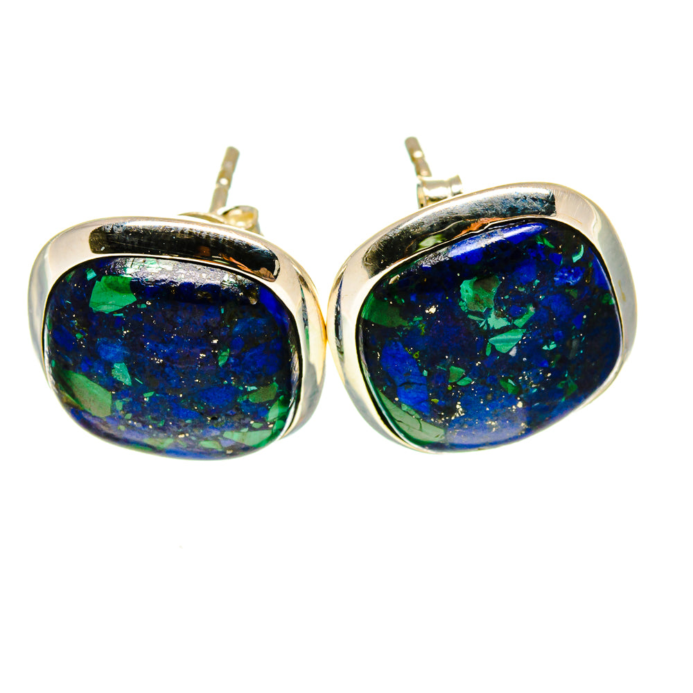 Azurite Earrings handcrafted by Ana Silver Co - EARR416035