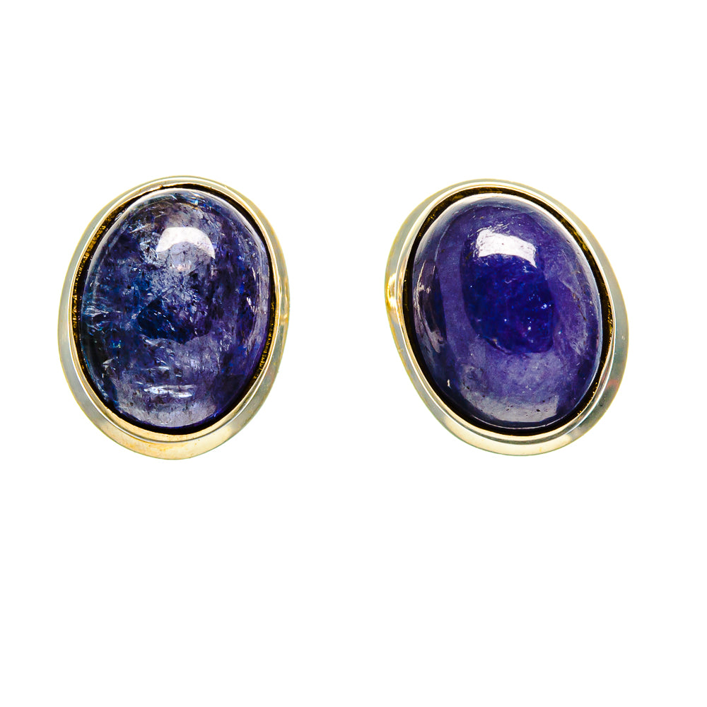 Tanzanite Earrings handcrafted by Ana Silver Co - EARR416053