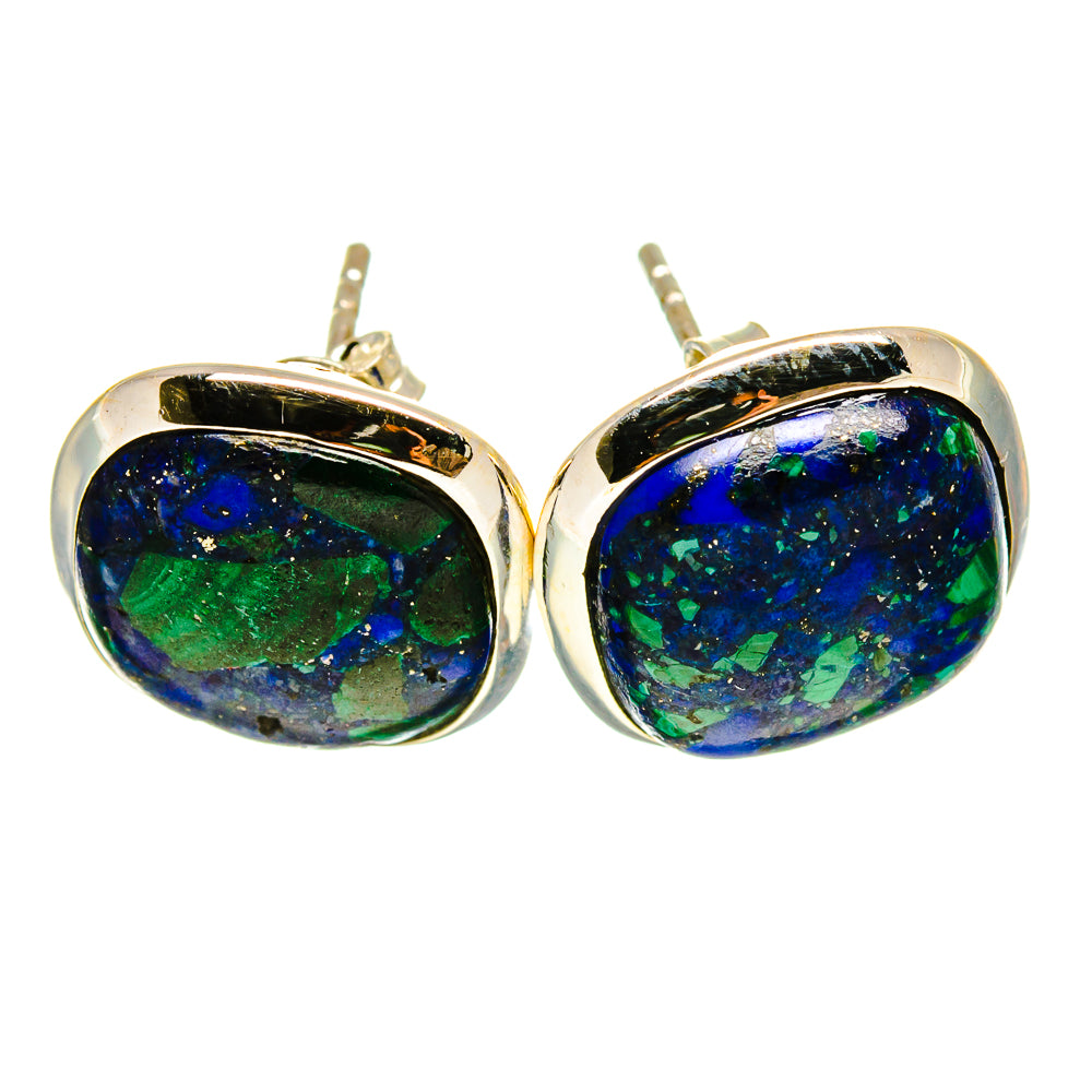 Azurite Earrings handcrafted by Ana Silver Co - EARR416119