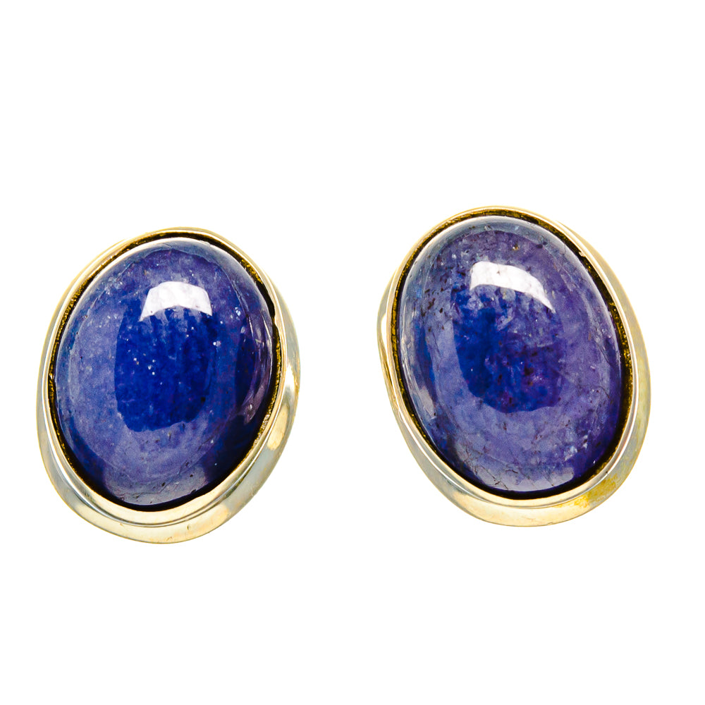 Tanzanite Earrings handcrafted by Ana Silver Co - EARR416129