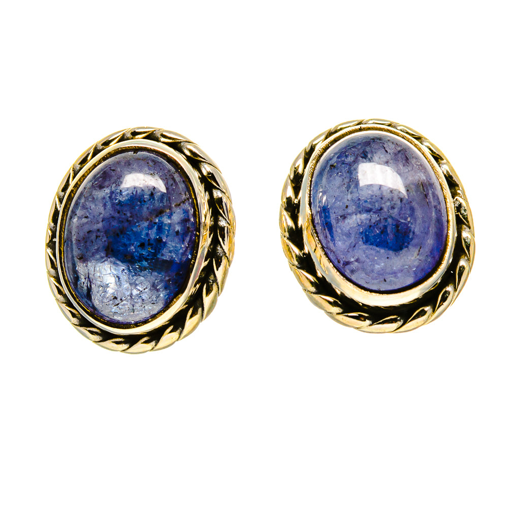 Tanzanite Earrings handcrafted by Ana Silver Co - EARR416193