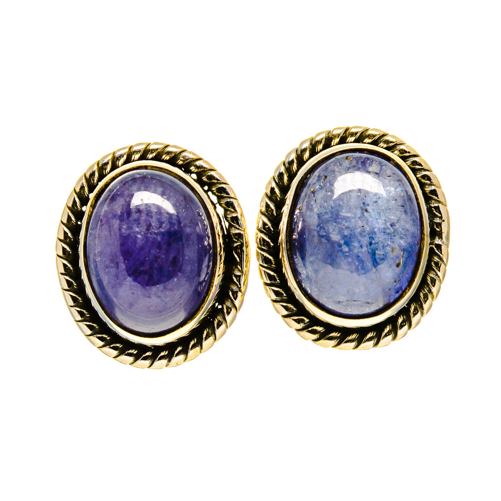 Tanzanite Earrings handcrafted by Ana Silver Co - EARR416207