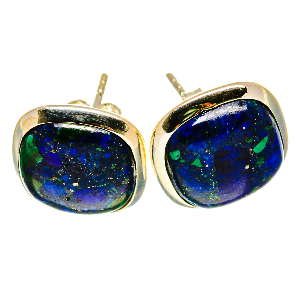 Azurite Earrings handcrafted by Ana Silver Co - EARR416284