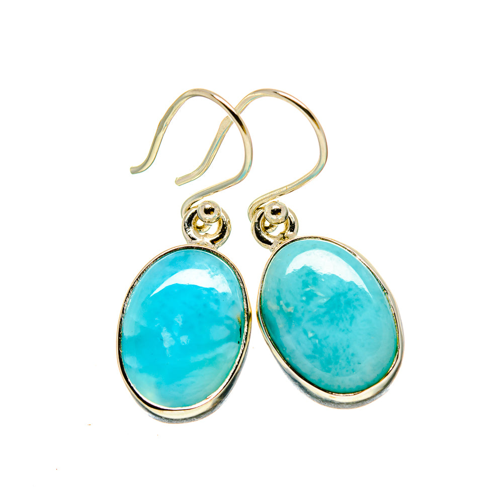Larimar Earrings handcrafted by Ana Silver Co - EARR416311