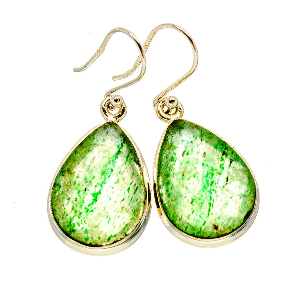 Emerald Earrings handcrafted by Ana Silver Co - EARR416334