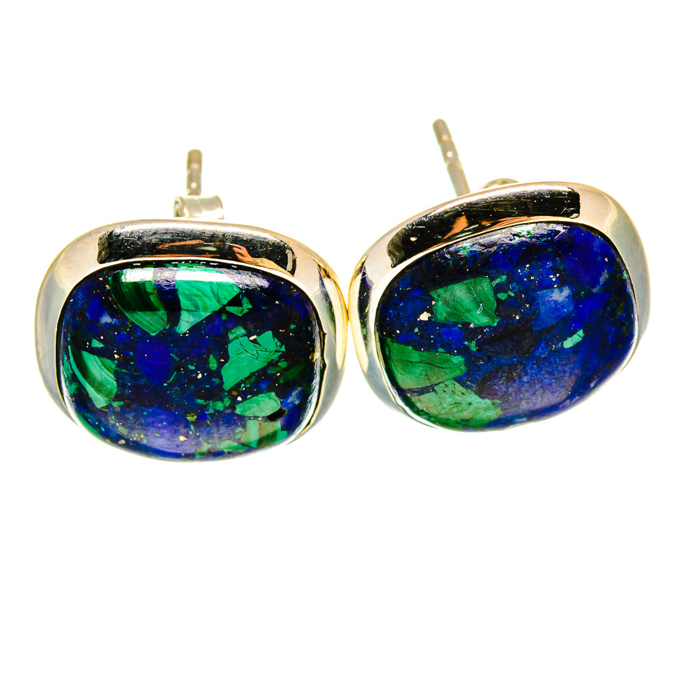 Azurite Earrings handcrafted by Ana Silver Co - EARR416371