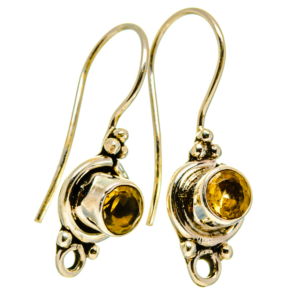 Citrine Earrings handcrafted by Ana Silver Co - EARR416461