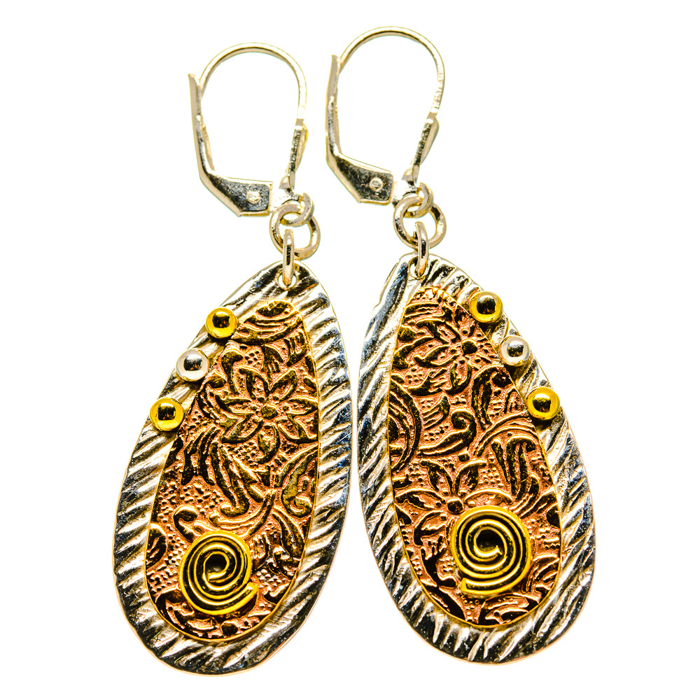 Copper Earrings handcrafted by Ana Silver Co - EARR416486