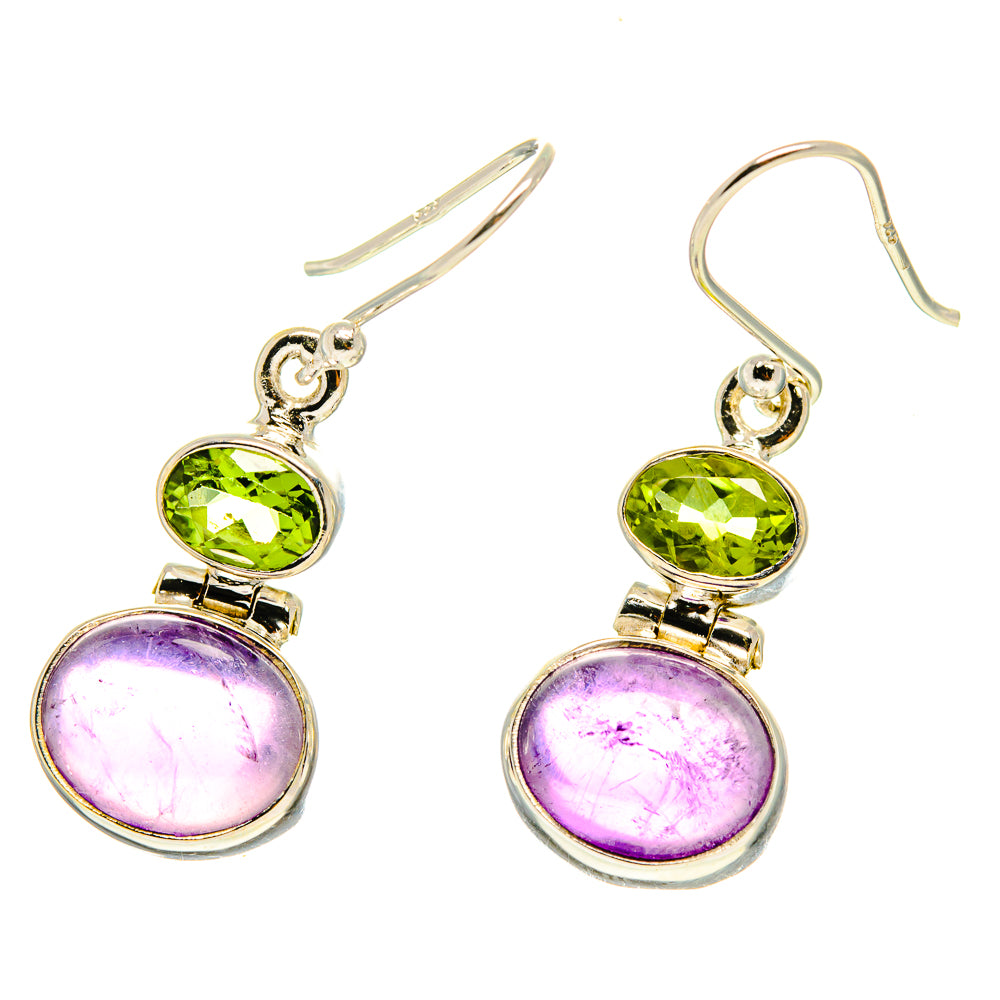 Amethyst Earrings handcrafted by Ana Silver Co - EARR416729