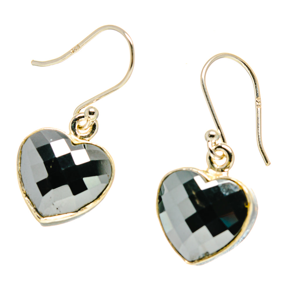 Hematite Earrings handcrafted by Ana Silver Co - EARR416736