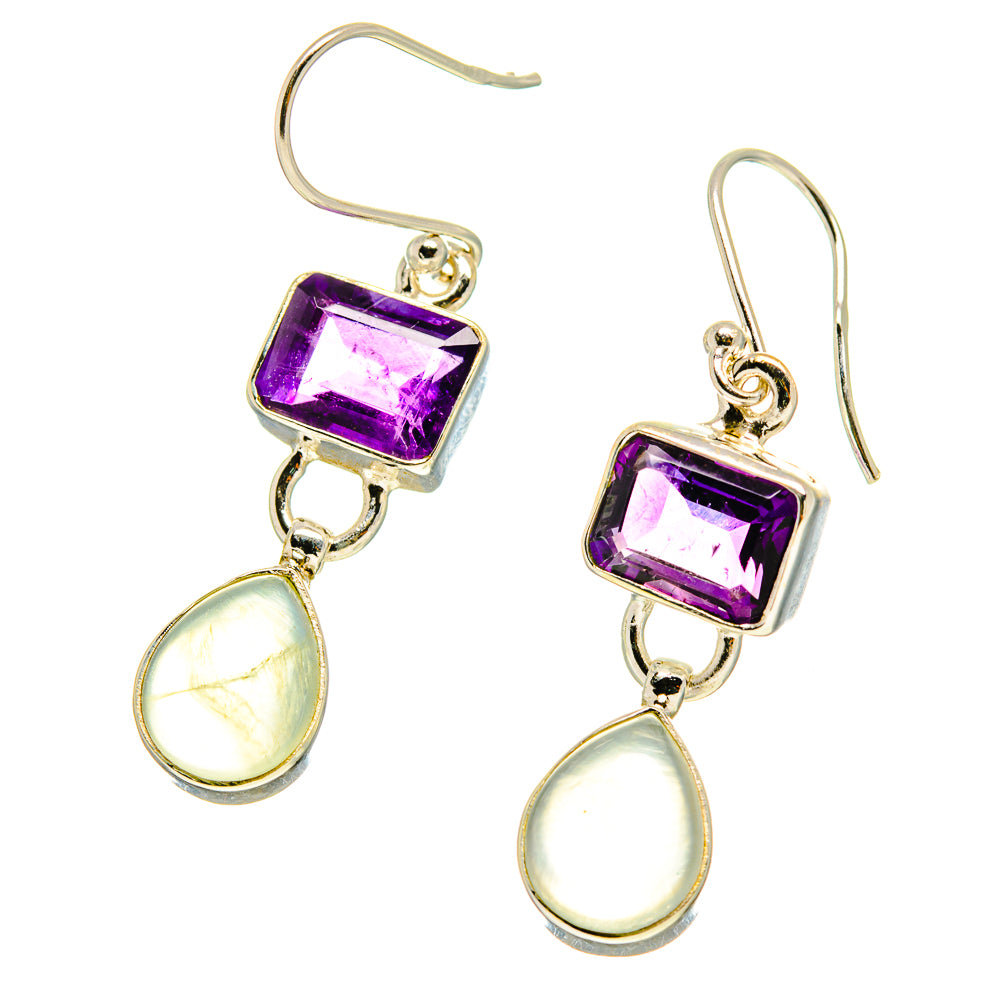 Prehnite Earrings handcrafted by Ana Silver Co - EARR416738