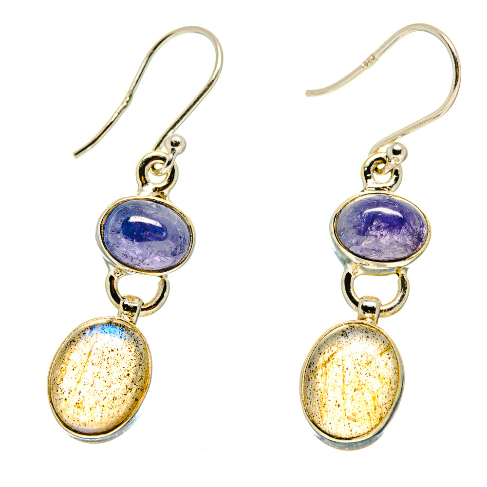 Labradorite Earrings handcrafted by Ana Silver Co - EARR416808
