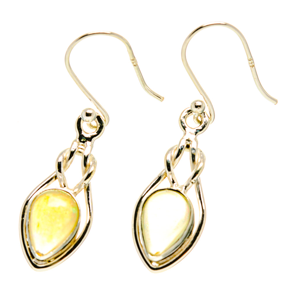 Ethiopian Opal Earrings handcrafted by Ana Silver Co - EARR416864