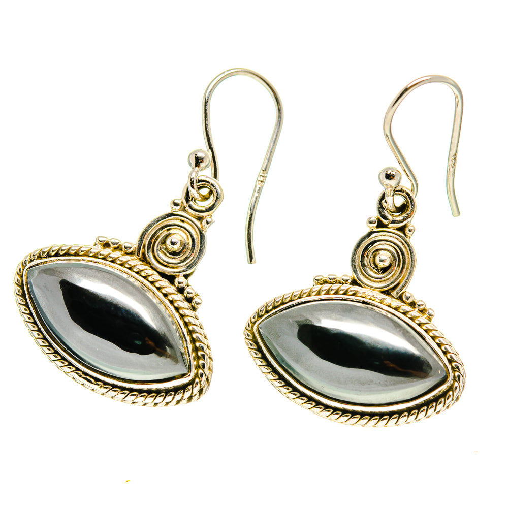 Hematite Earrings handcrafted by Ana Silver Co - EARR416914