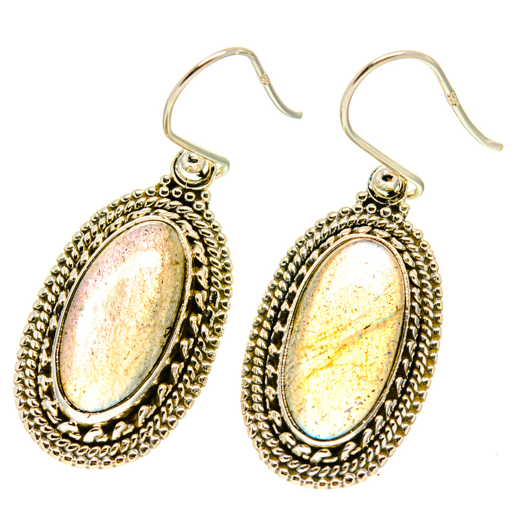 Labradorite Earrings handcrafted by Ana Silver Co - EARR416930