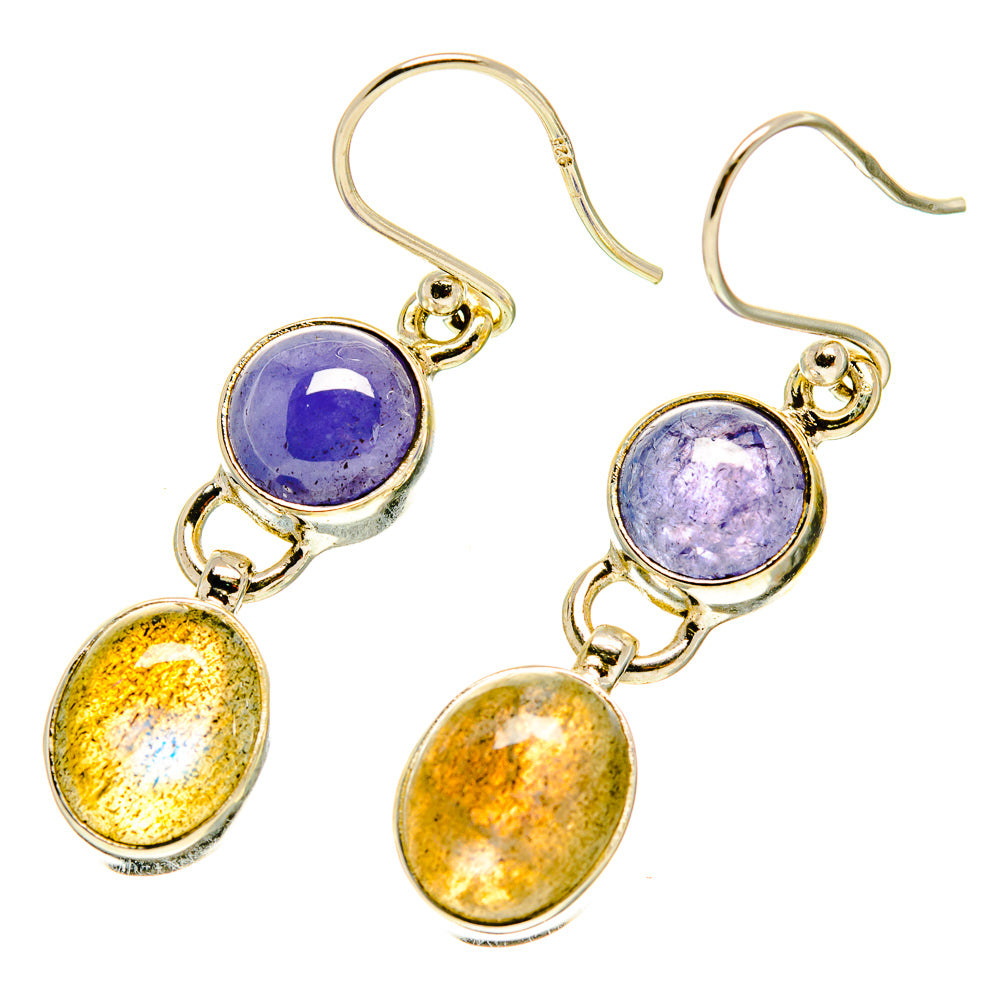 Labradorite Earrings handcrafted by Ana Silver Co - EARR416947