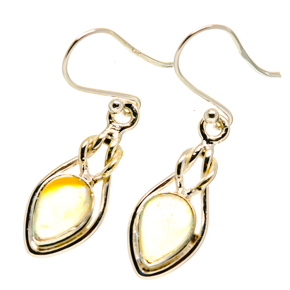 Ethiopian Opal Earrings handcrafted by Ana Silver Co - EARR417070