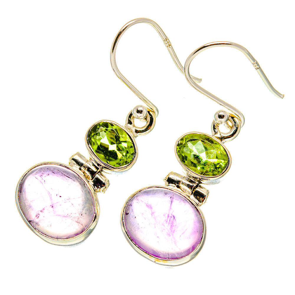 Amethyst Earrings handcrafted by Ana Silver Co - EARR417071